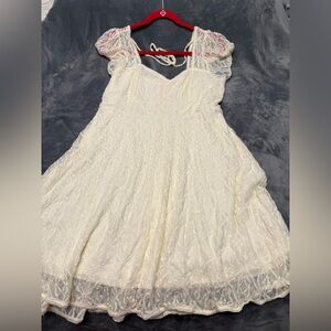 Off white lace dress